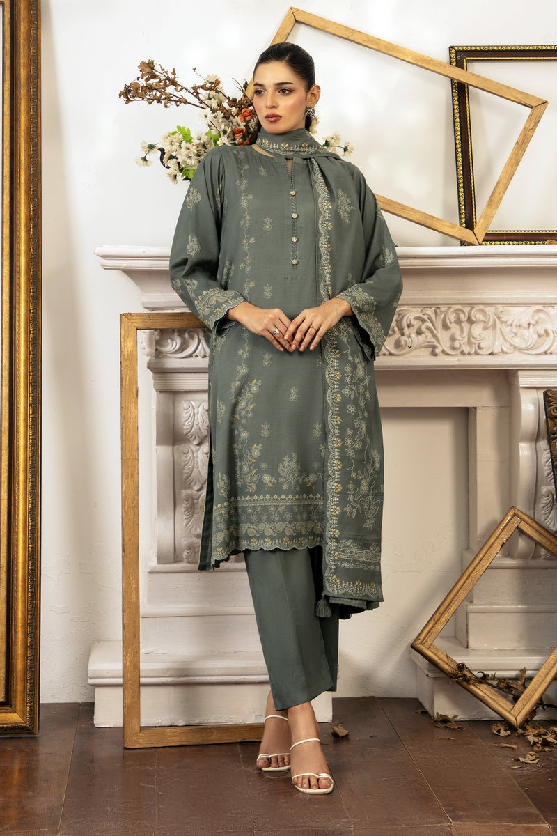 0259-C – authentic Pakistani dress from the LSM Winter Marina 25 collection for women in the UK