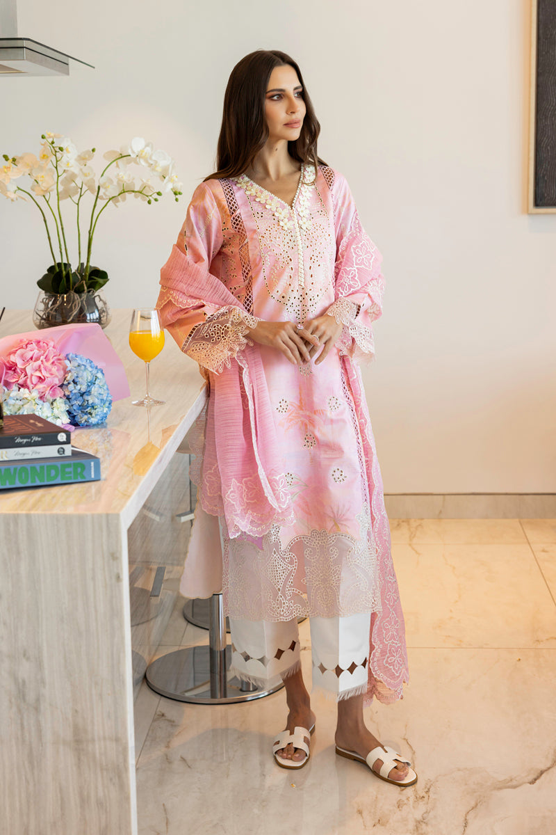 Rangrasiya | Carnation Summer Edit 25 | Freesia by Rangrasiya - Designer Dress - Type: Ladies Clothes - Available at Libayah - 100% Original