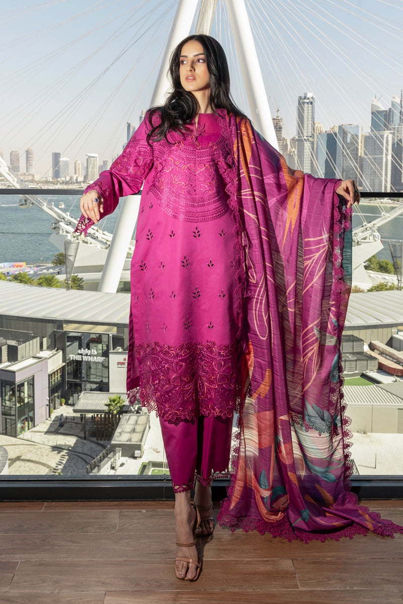 Rangrasiya | Carnation Summer Edit 25 | Mahra by Rangrasiya - Designer Dress - Type: Ladies Clothes - Available at Libayah - 100% Original