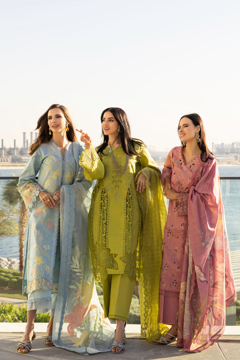 Rangrasiya | Carnation Summer Edit 25 | Aaleen by Rangrasiya - Designer Dress - Type: Ladies Clothes - Available at Libayah - 100% Original