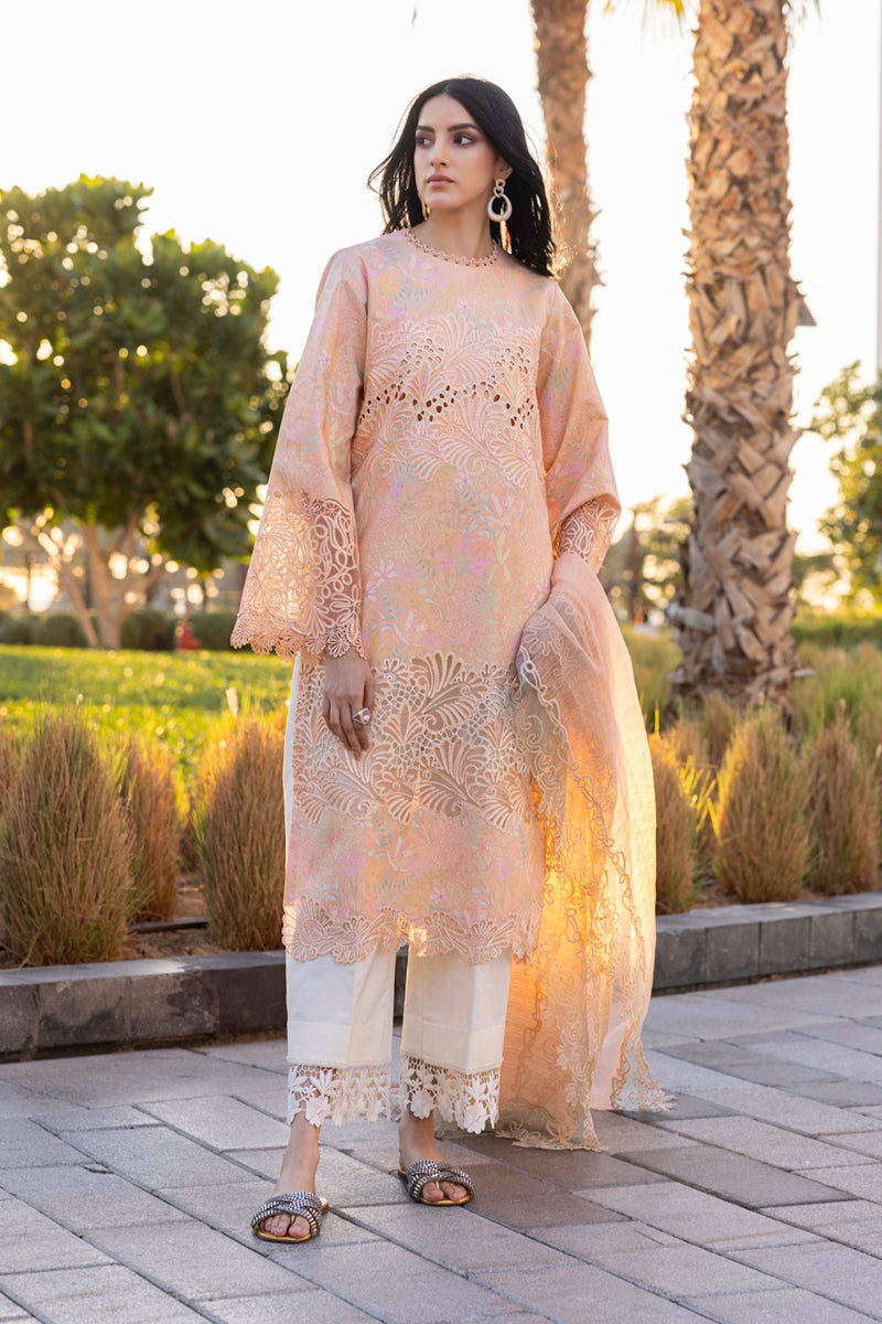 Rangrasiya | Carnation Summer Edit 25 | Zinnia by Rangrasiya - Designer Dress - Type: Ladies Clothes - Available at Libayah - 100% Original