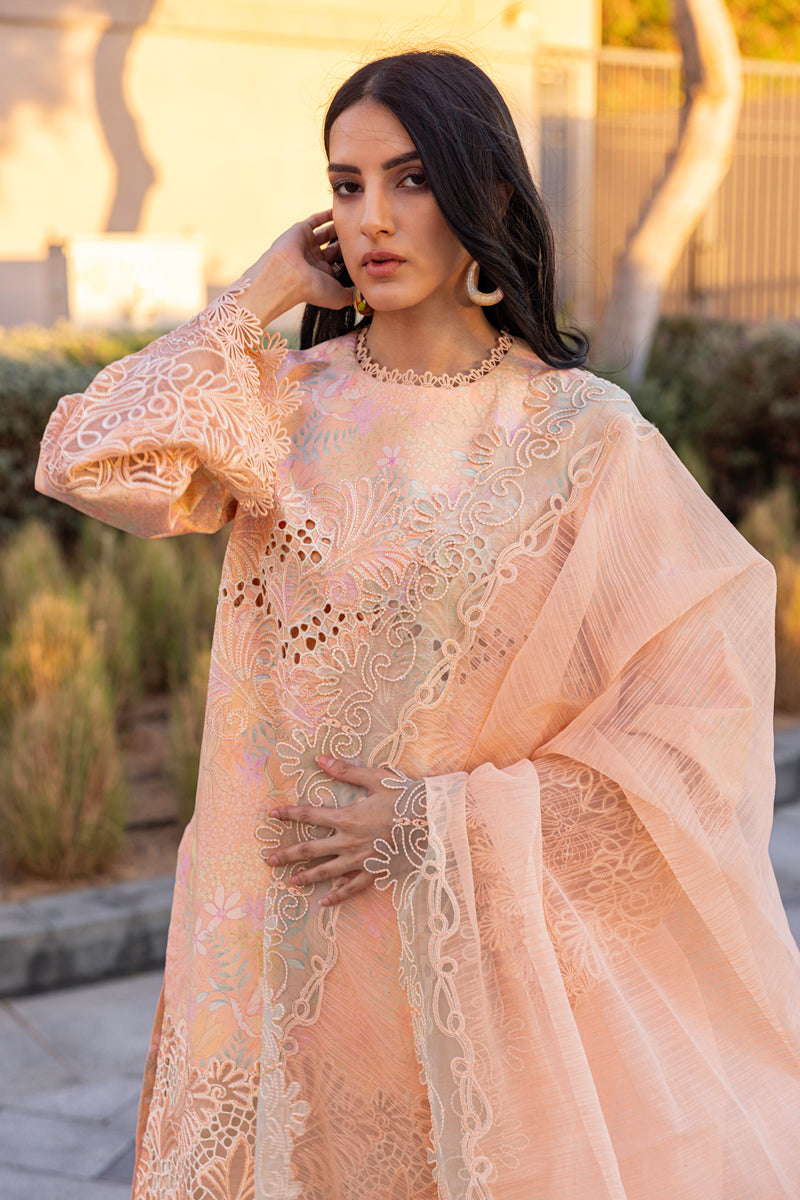 Rangrasiya | Carnation Summer Edit 25 | Zinnia by Rangrasiya - Designer Dress - Type: Ladies Clothes - Available at Libayah - 100% Original