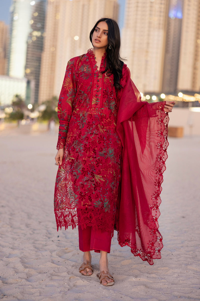 Rangrasiya | Carnation Summer Edit 25 | Scarlet by Rangrasiya - Designer Dress - Type: Ladies Clothes - Available at Libayah - 100% Original