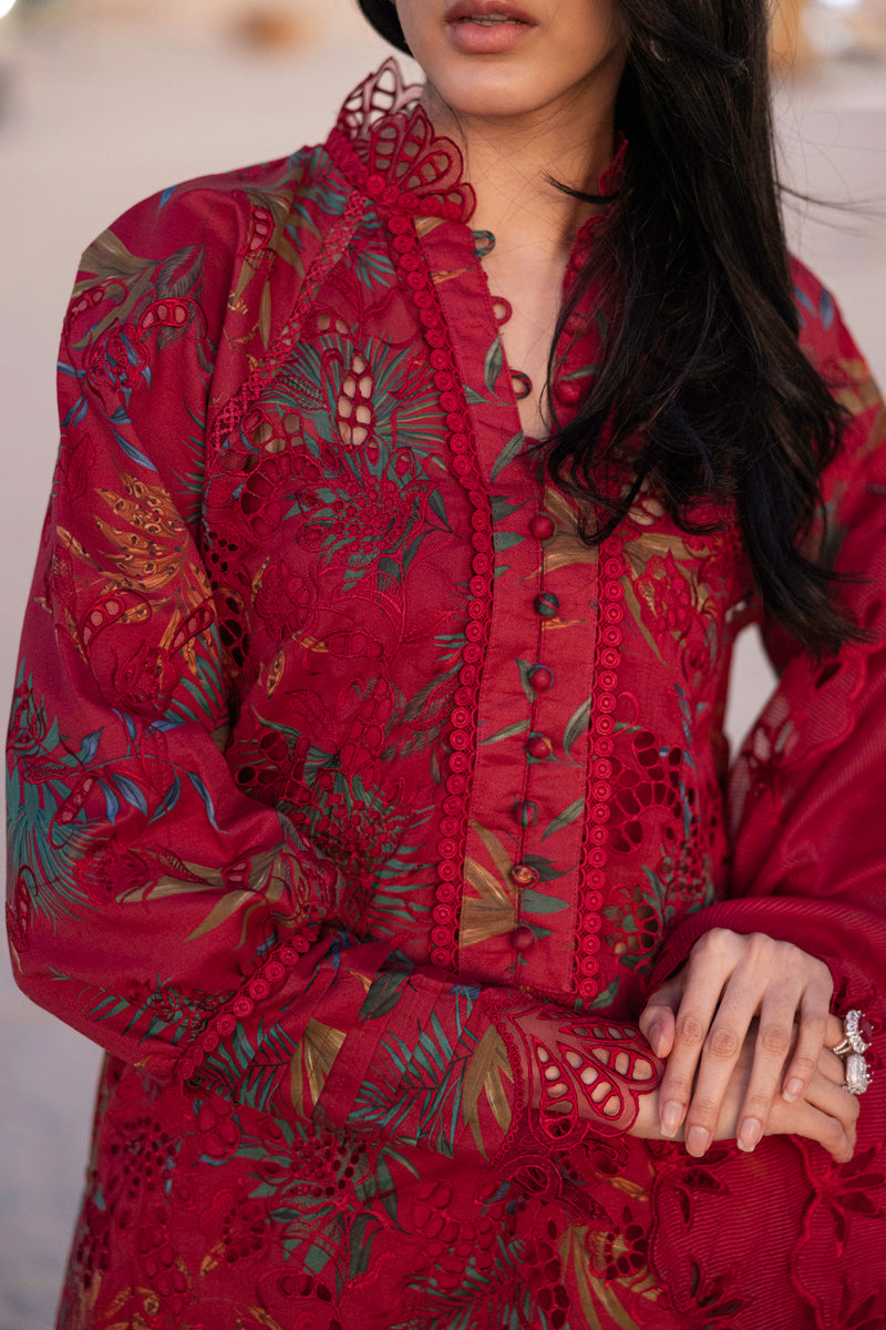 Rangrasiya | Carnation Summer Edit 25 | Scarlet by Rangrasiya - Designer Dress - Type: Ladies Clothes - Available at Libayah - 100% Original