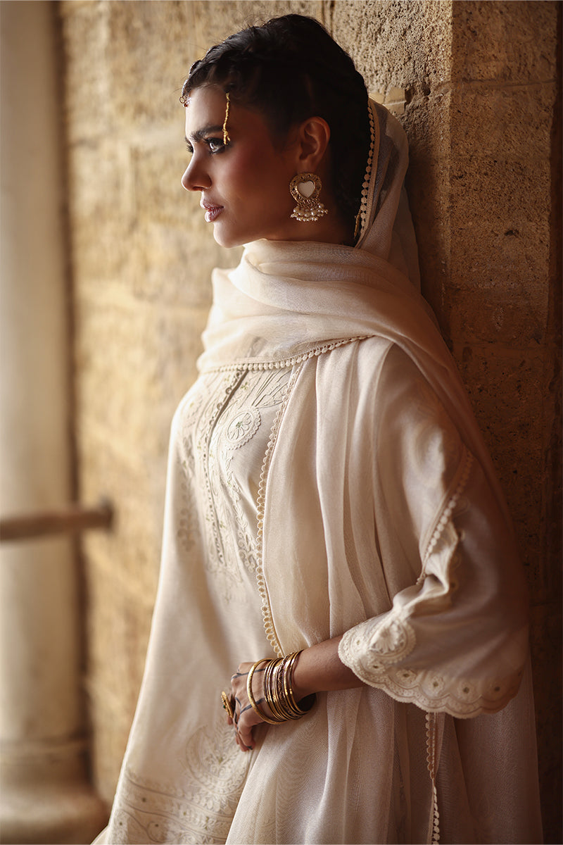Afrozeh | Basic Pret 26 RTW | NACRE by Afrozeh - Designer Dress  - Type : Ladies Clothes - Available at Libayah - 100% Original 