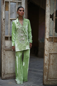 Wardha Saleem | Pure Velvet 25 | Koa - Designer Dress - Type : Ladies Clothes - Available at Libayah - 100% Original