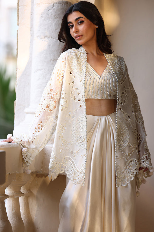 Sania Maskatiya | Cira Formals 25 | Omir by Sania Maskatiya - Designer Dress  - Type : Ladies Clothes - Available at Libayah - 100% Original 