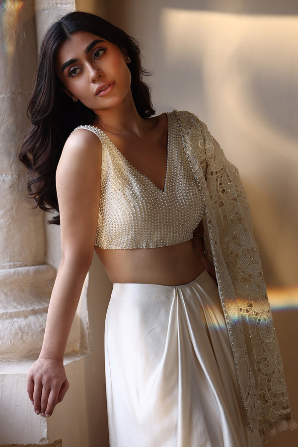 Sania Maskatiya | Cira Formals 25 | Omir by Sania Maskatiya - Designer Dress  - Type : Ladies Clothes - Available at Libayah - 100% Original 