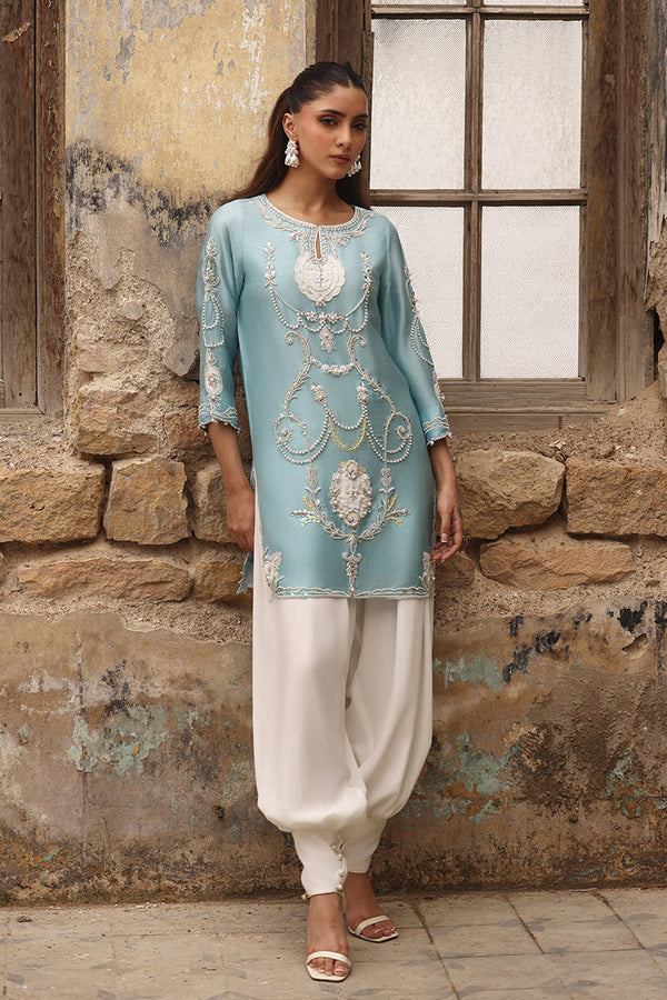 Wardha Saleem | Zimal Luxury Eid Edit 26 | Farnaz by Wardha Saleem - Designer Dress  - Type : Ladies Clothes - Available at Libayah - 100% Original 