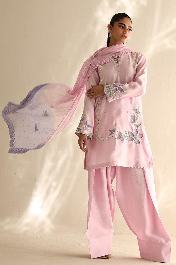 Sana Abbas | Mor Luxe | PETAL by Sana Abbas - Designer Dress  - Type : Ladies Clothes - Available at Libayah - 100% Original 