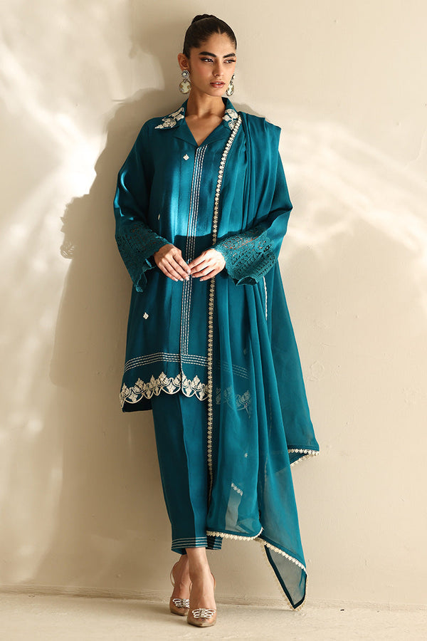 Sana Abbas | Mor Luxe | LUNA by Sana Abbas - Designer Dress  - Type : Ladies Clothes - Available at Libayah - 100% Original 