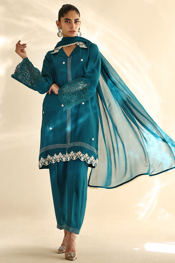 Sana Abbas | Mor Luxe | LUNA by Sana Abbas - Designer Dress  - Type : Ladies Clothes - Available at Libayah - 100% Original 