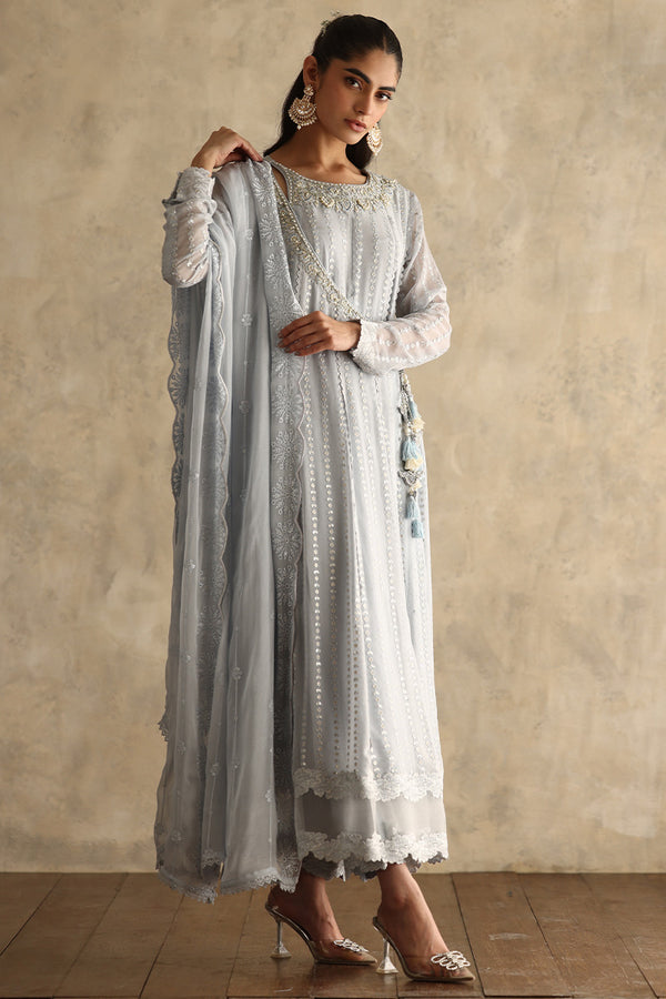 Sana Abbas | Elhan Luxe | ZOHAL by Sana Abbas - Designer Dress  - Type : Ladies Clothes - Available at Libayah - 100% Original 