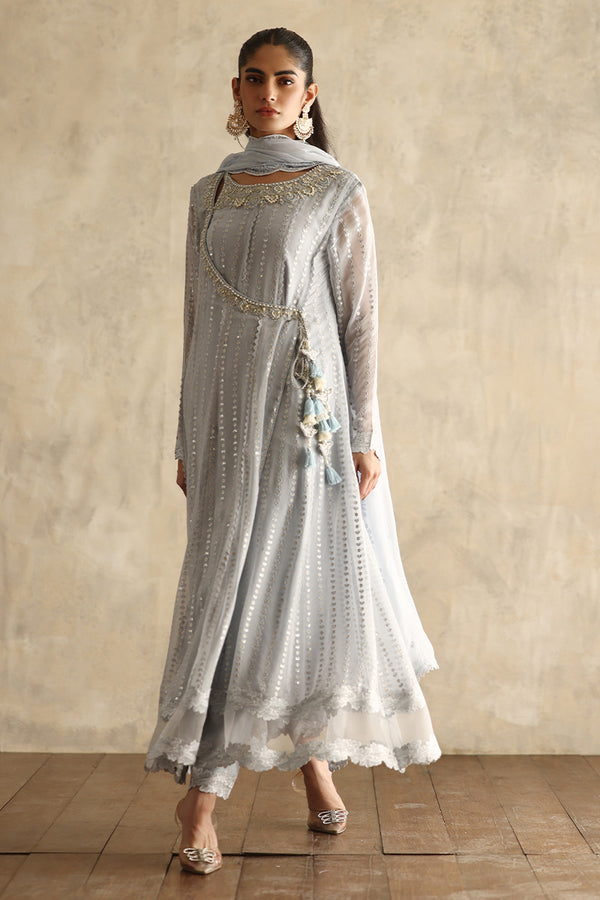 Sana Abbas | Elhan Luxe | ZOHAL by Sana Abbas - Designer Dress  - Type : Ladies Clothes - Available at Libayah - 100% Original 