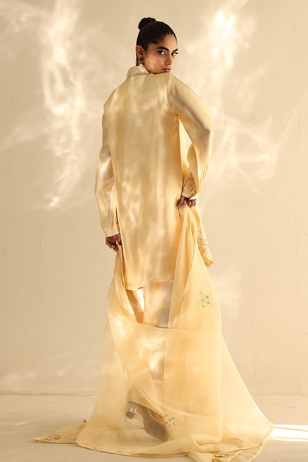 Sana Abbas | Mor Luxe | BUTTER CUP by Sana Abbas - Designer Dress  - Type : Ladies Clothes - Available at Libayah - 100% Original 