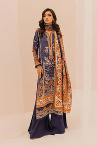 Mina Hasan | Signature Pret | Navy Garden - by Libayah - Registered Vendor of : Mina Hasan - 100% Original Designer Dress