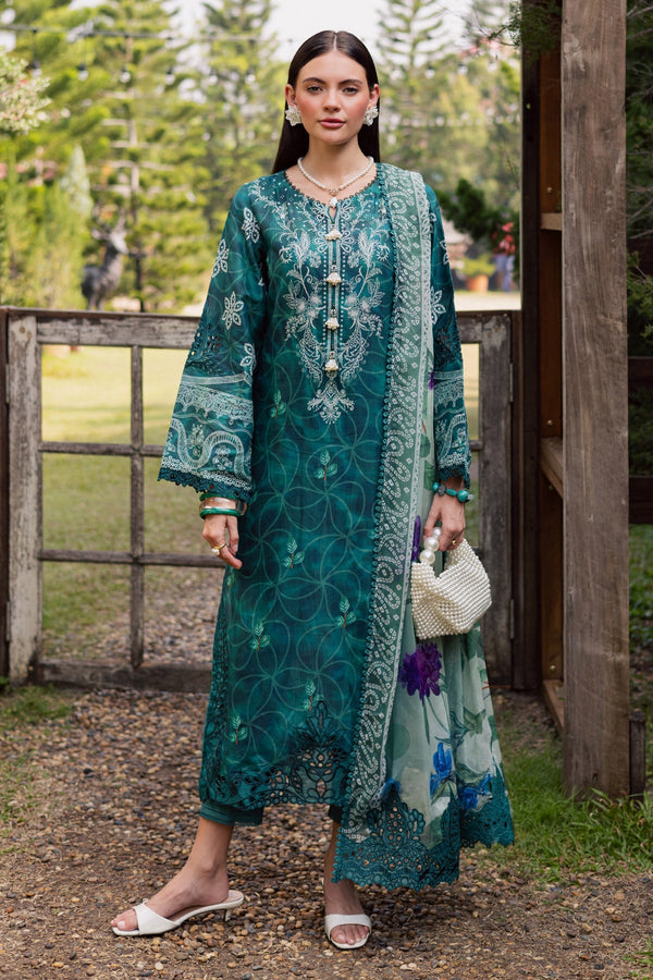 Nureh |  Gardenia Lawn 26 |NSG-210 by Nureh - Designer Dress  - Type : Ladies Clothes - Available at Libayah - 100% Original 