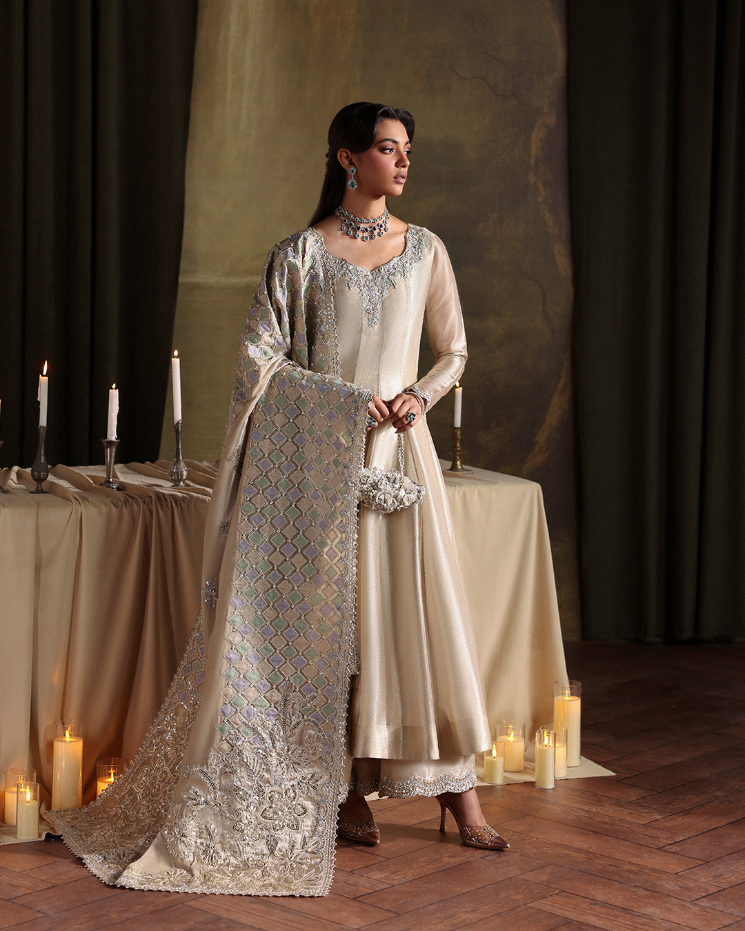 Faiza Saqlain | Zaeva Wedding Formals |Joella by Faiza Saqlain - Designer Dress  - Type : Ladies Clothes - Available at Libayah - 100% Original 