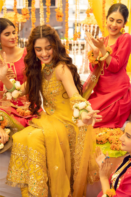 Maya | Wedding Formal Babul | BANDHNI by may - Designer Dress - Type: Ladies Clothes - Available at Libayah - 100% Original