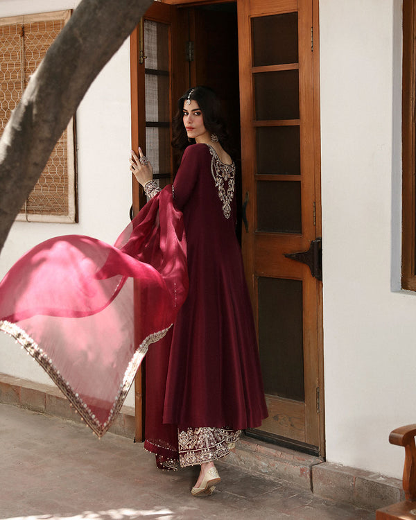 Faiza Saqlain | Mehermah Luxe Formals | Norine by Faiza Saqlain - Designer Dress - Type: Ladies Clothes - Available at Libayah - 100% Original