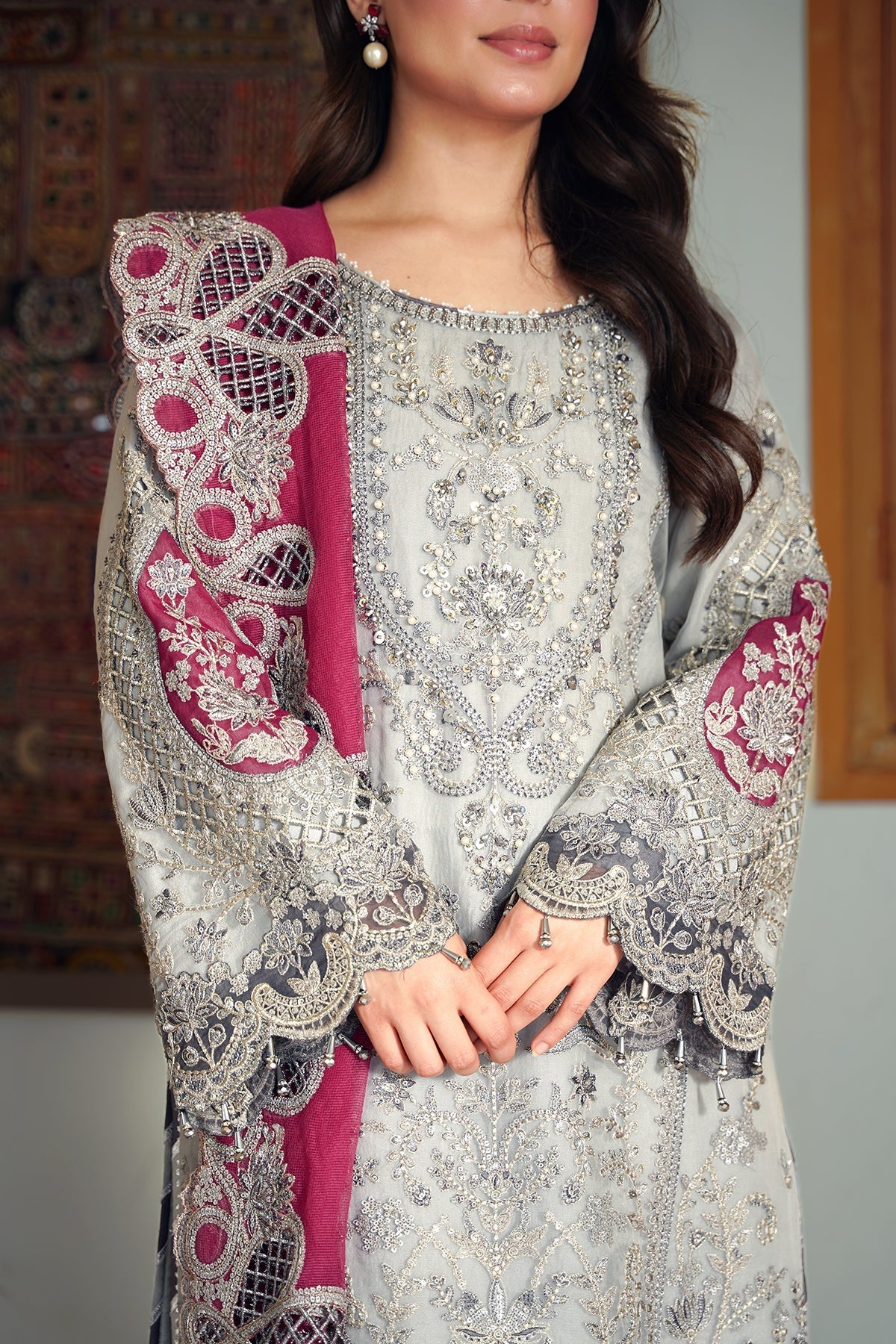 Imrozia Premium | Meeras Luxury Eid 25 | I-228 ZAREEN by Imrozia Premium - Designer Dress - Type: Ladies Clothes - Available at Libayah - 100% Original