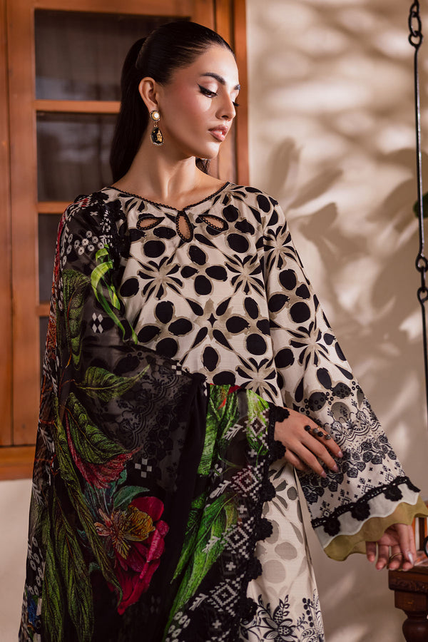 Nureh | Signature Printed Linen | SP-166 by Nureh - Designer Dress  - Type : Ladies Clothes - Available at Libayah - 100% Original 