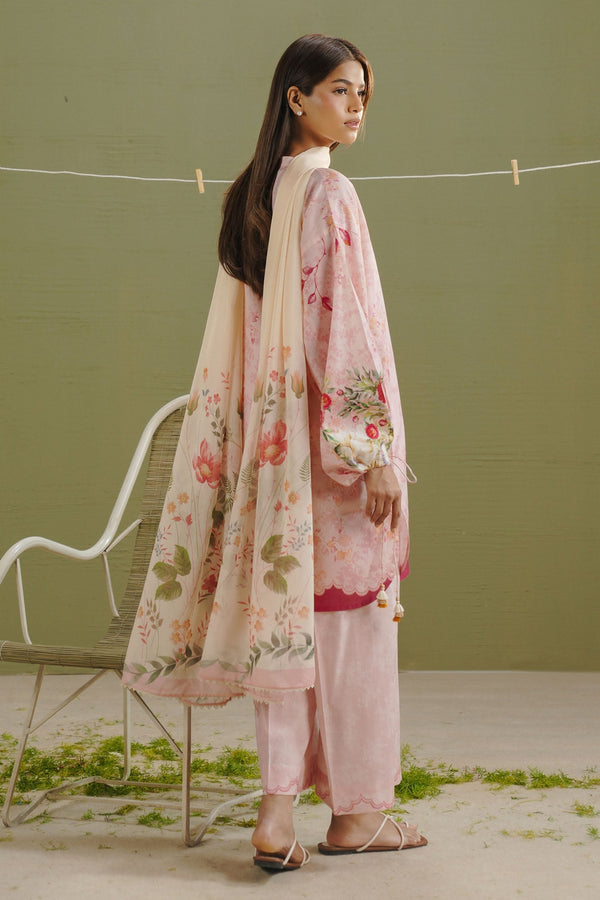 Zara Shahjahan | Coco Prints 26 | Ayla-8B - Designer Dress - Type : Ladies Clothes - Available at Libayah - 100% Original