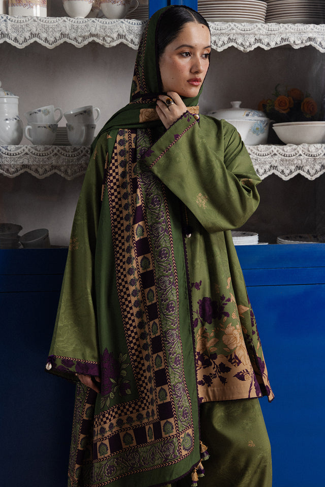 Zara ShahJahan | Coco Prints Winter 26 | Iris-8B by Zara ShahJahan - Designer Dress  - Type : Ladies Clothes - Available at Libayah - 100% Original 
