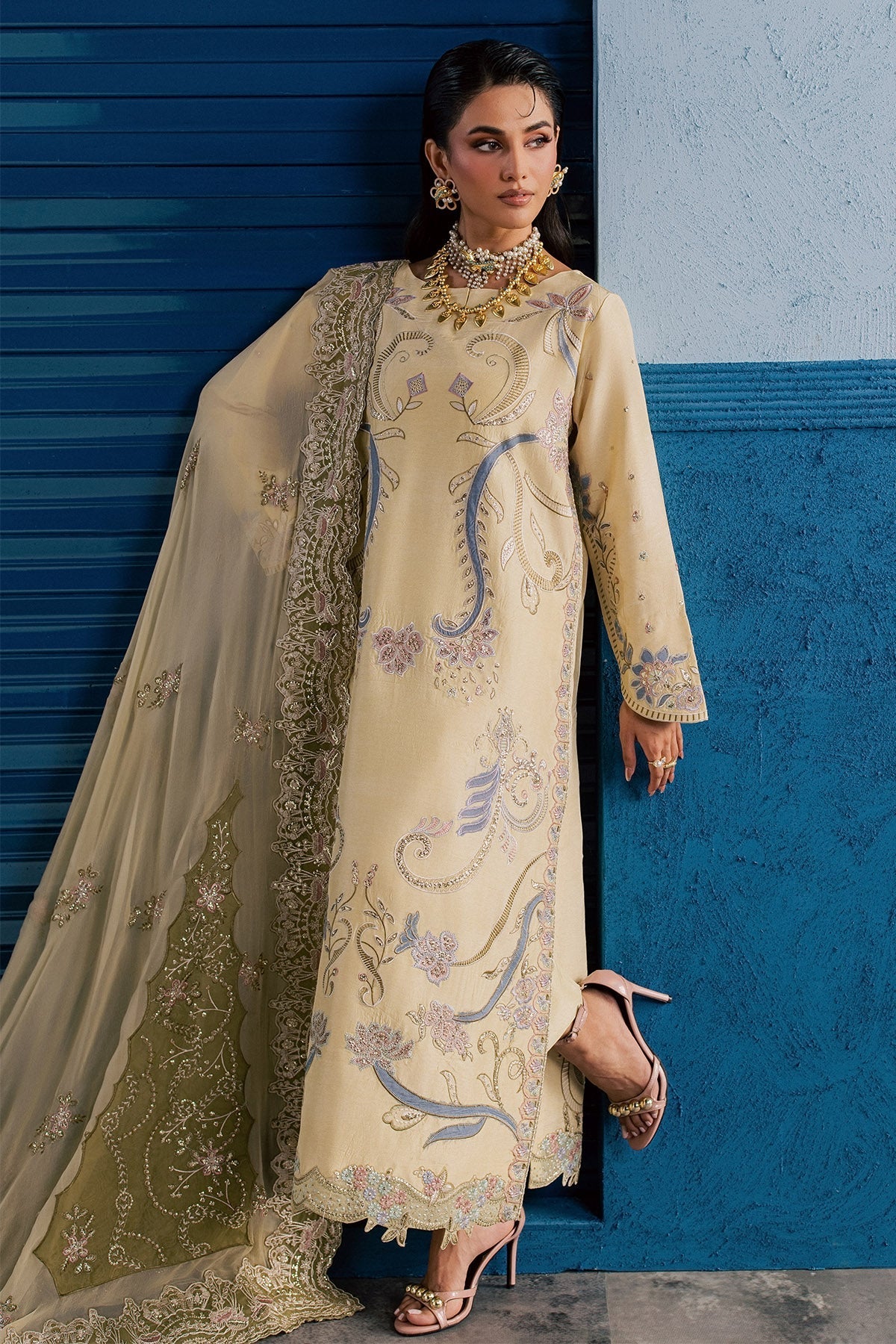 Nureh | Fancy Formal 26 | NP-828 by Nureh - Designer Dress  - Type : Ladies Clothes - Available at Libayah - 100% Original 