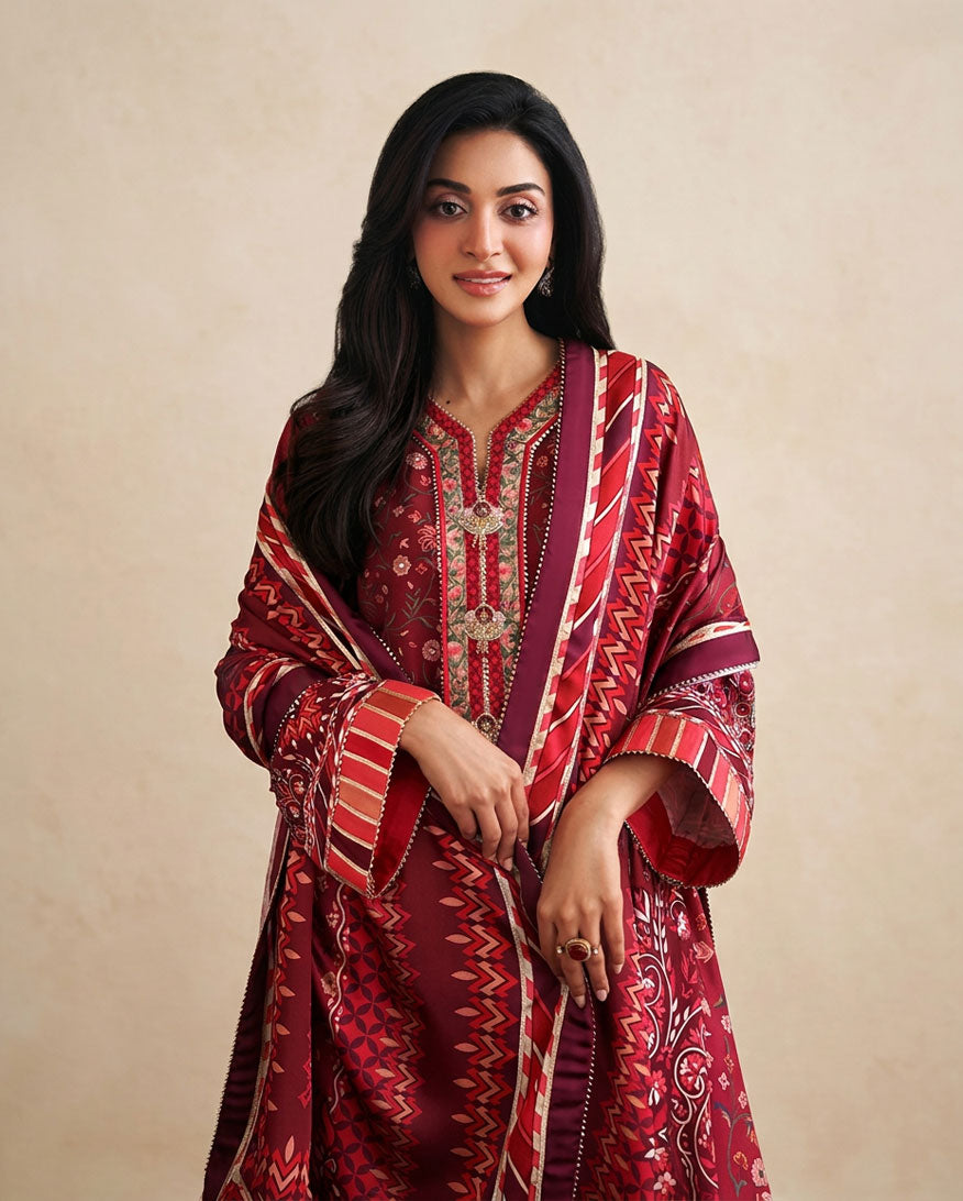 Mushq | Nirvana Anmol Edit | Soft Spotlight by Mushq - Designer Dress  - Type : Ladies Clothes - Available at Libayah - 100% Original 