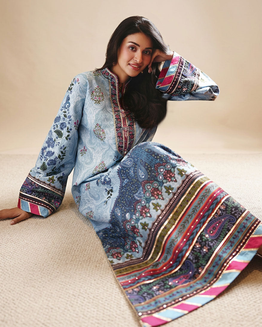 Mushq | Nirvana Anmol Edit | In my Element by Mushq - Designer Dress  - Type : Ladies Clothes - Available at Libayah - 100% Original 