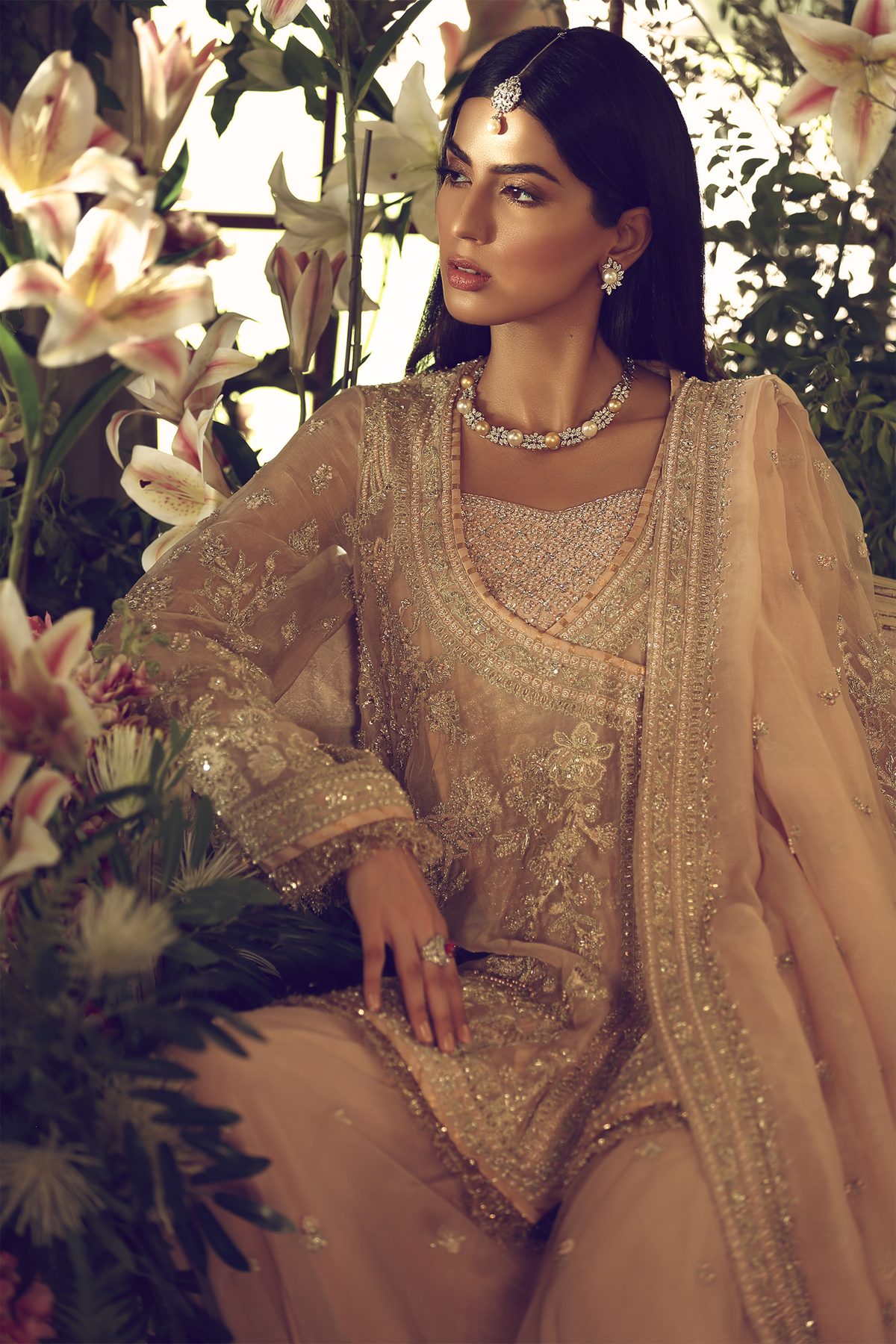 Elan | Reve dete Bridals | SETAREH PINK (EB-180666) by Elan - Designer Dress - Type: Bridal - Available at Libayah - 100% Original