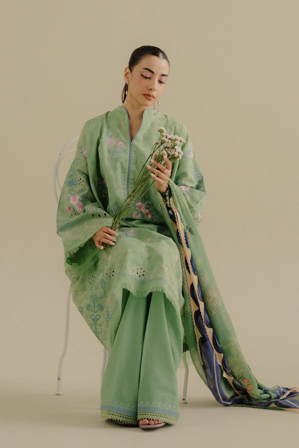 Zara Shahjahan | Coco Lawn 25 | Sufa-5A by Zara Shahjahan - Designer Dress - Type: Ladies Clothes - Available at Libayah - 100% Original