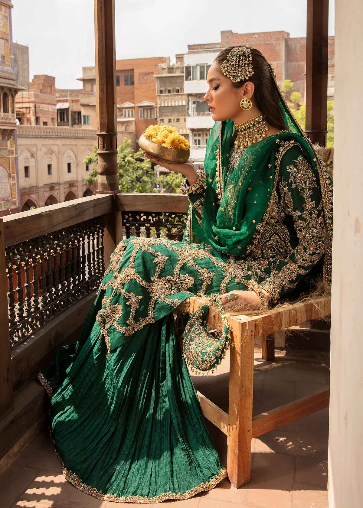 Kanwal Malik | Wedding Formals and Bridals | Zaytooni by Kanwal Malik - Designer Dress - Type: Ladies Clothes - Available at Libayah - 100% Original