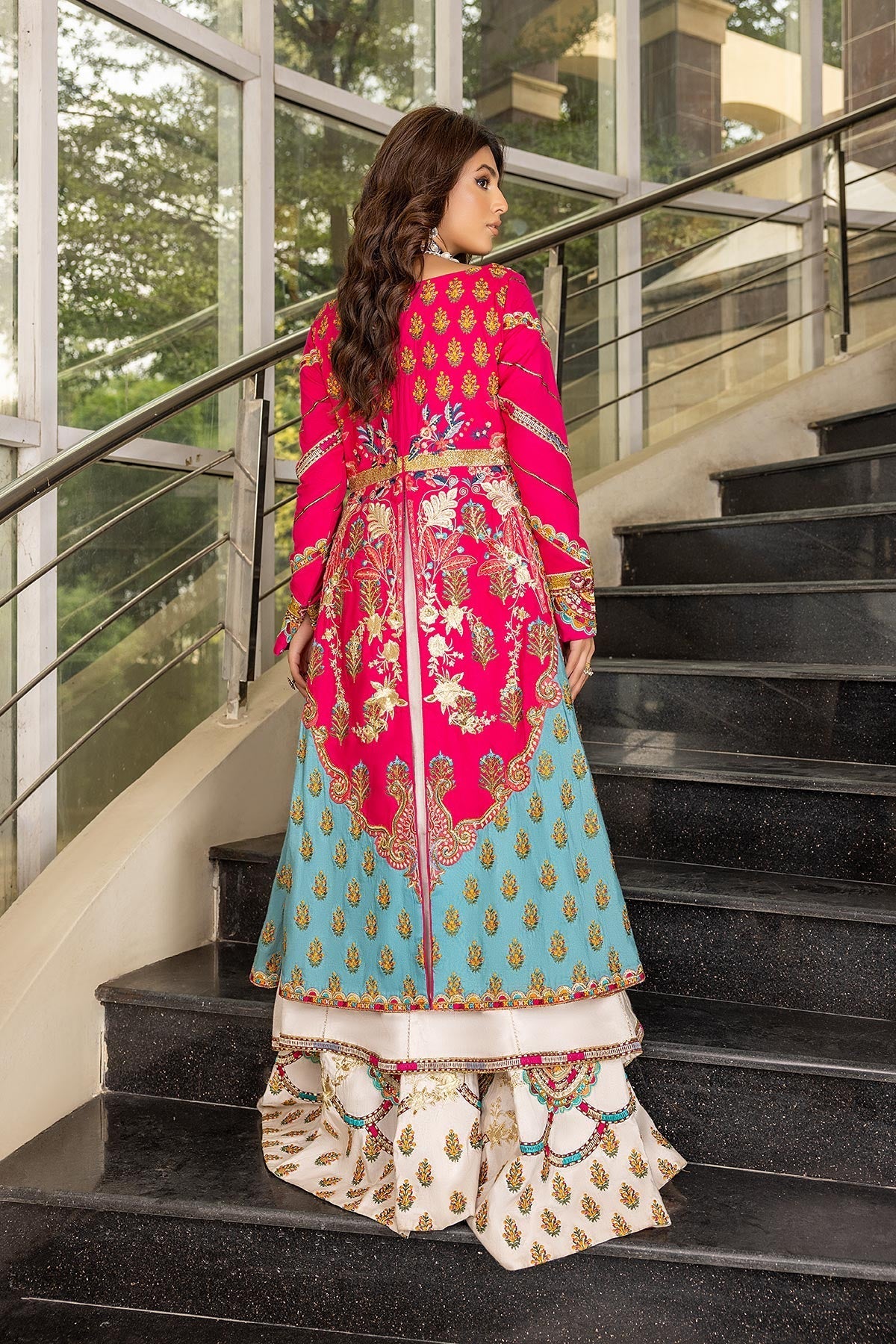 Mina Kashif | Wedding Formals | MK22-12 by Mina Kashif - Designer Dress - Type: Bridal - Available at Libayah - 100% Original