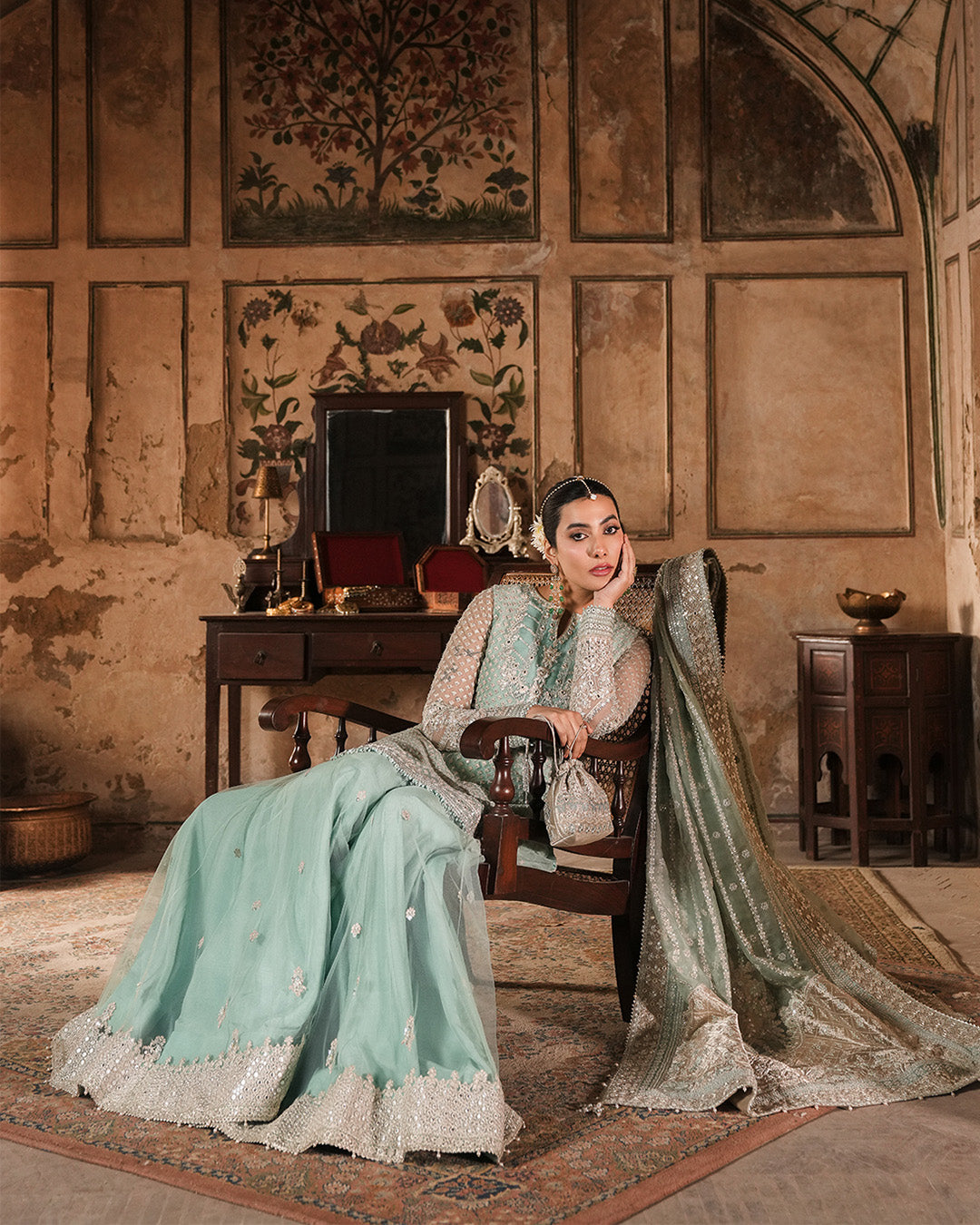 Faiza Saqlain | Zimmal Formals | Valari by Faiza Saqlain - Designer Dress - Type: Ladies Clothes - Available at Libayah - 100% Original
