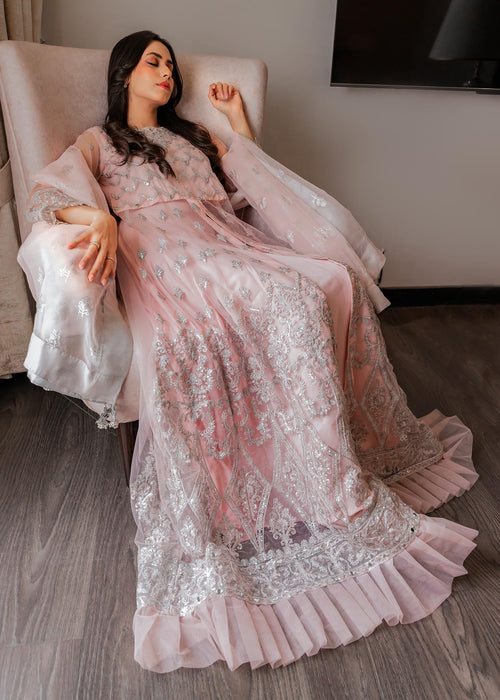 Meeral | Wedding Formals | Mehtab - MU-01 by Meeral - Designer Dress - Type: Ladies Clothes - Available at Libayah - 100% Original