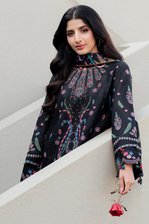 Jazmin | Shahkaar Luxury Lawn 25 | SL25-D10 by Jazmin - Designer Dress - Type: Ladies Clothes - Available at Libayah - 100% Original
