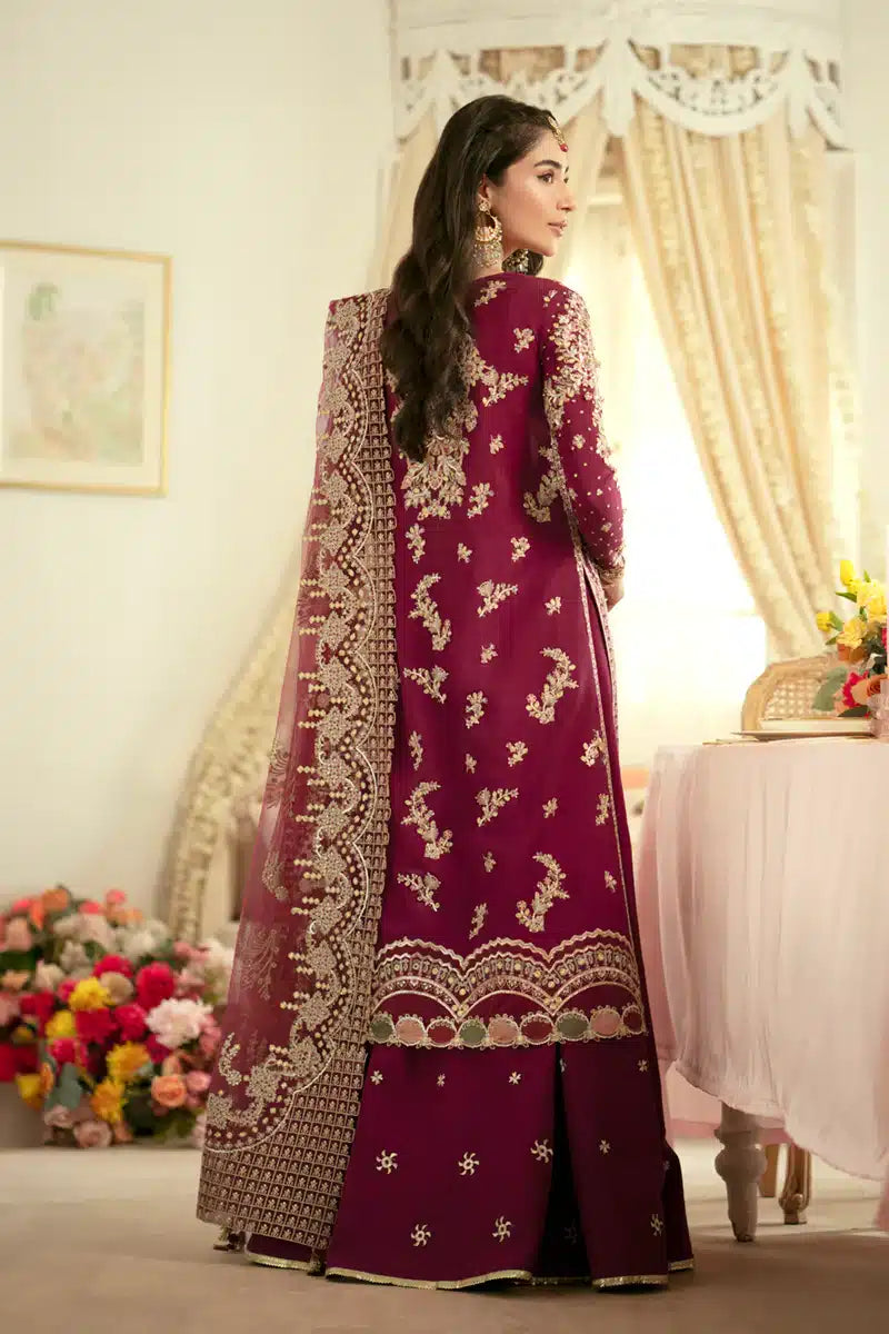 Qalamkar | Dilnaz Wedding Formals | DN-07 ALEENA by Qalamkar - Designer Dress  - Type : Wedding Dress - Available at Libayah - 100% Original 