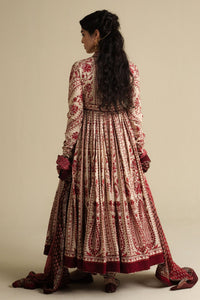 Zara Shahjahan | Anarkali 25 | Kashmiri-D1 by Zara Shahjahan - Designer Dress  - Type : Ladies Clothes - Available at Libayah - 100% Original 