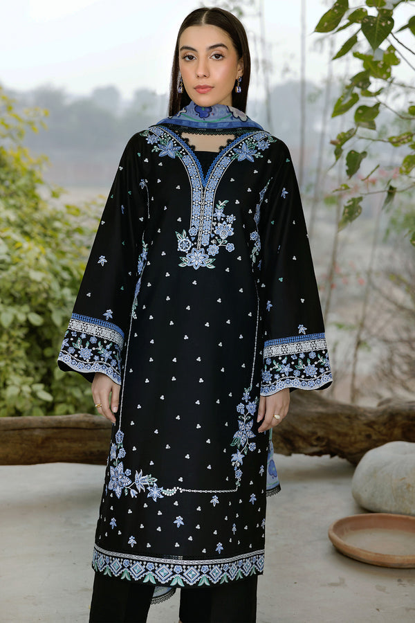Farasha | Summer Weaves Embroidered Lawn | Ashen Light by Farasha - Designer Dress - Type: Ladies Clothes - Available at Libayah - 100% Original