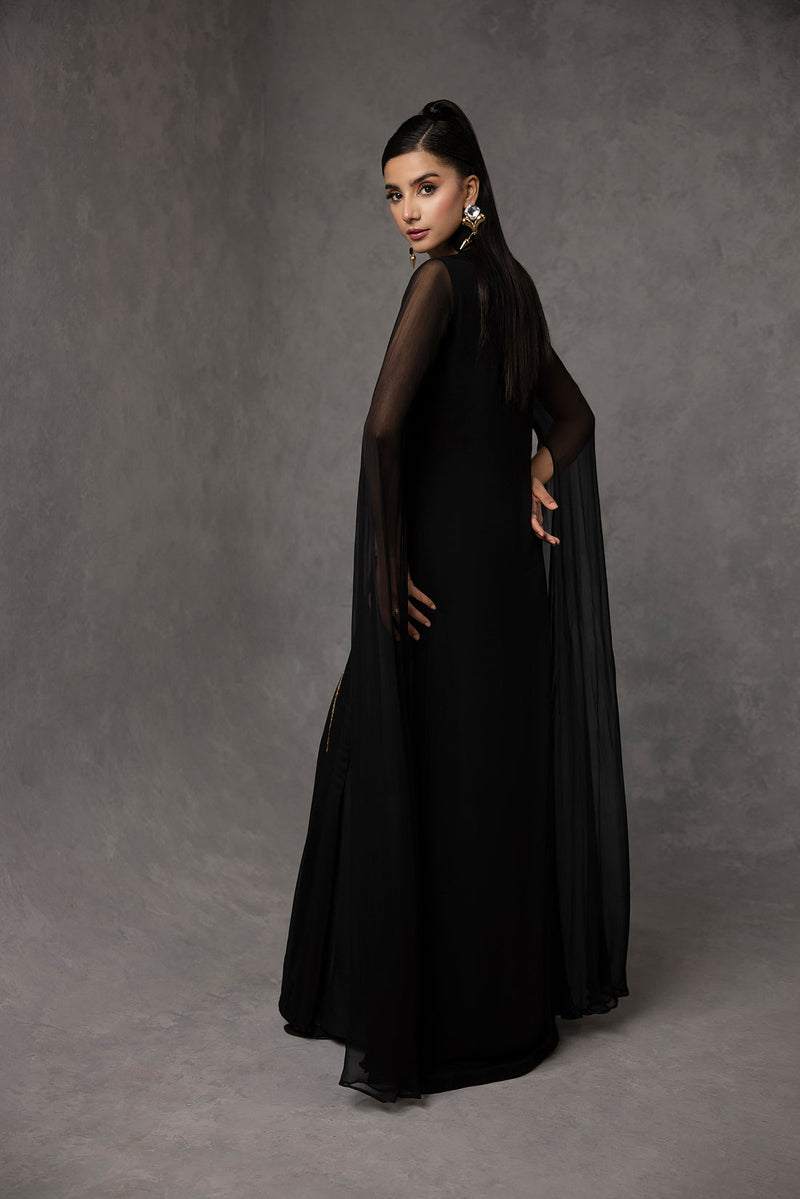 Amani | The Wedding Guest | BLACK ROSE by Amani - Designer Dress - Type: Ladies Clothes - Available at Libayah - 100% Original