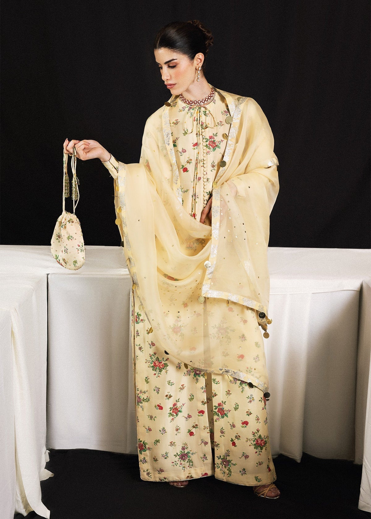 Hussain Rehar | Luxury Pret 26 | Vera - Designer Dress - Type : Ladies Clothes - Available at Libayah - 100% Original