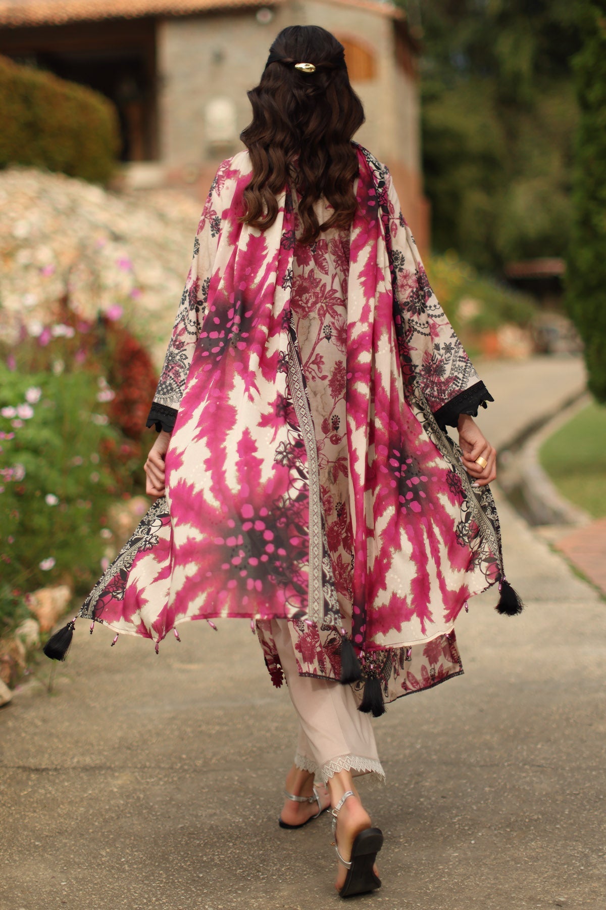 Nureh | Signature Prints 26 | SP-205 by Nureh - Designer Dress  - Type : Ladies Clothes - Available at Libayah - 100% Original 