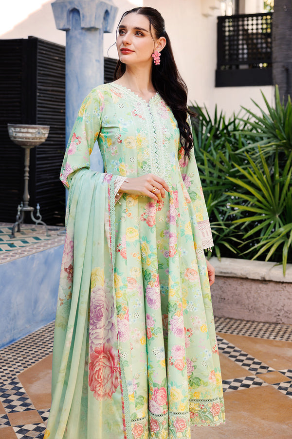 Farasha | Printed Essentials | Mint Dew by Farasha - Designer Dress - Type: Ladies Clothes - Available at Libayah - 100% Original