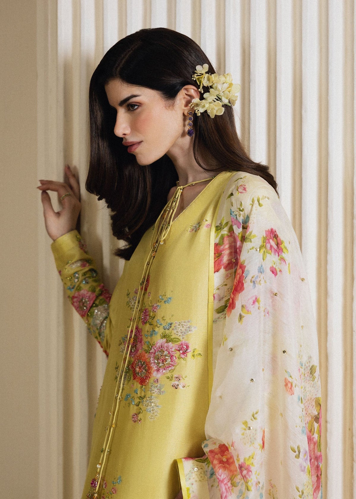 Hussain Rehar | Luxury Pret 26 | Rose Aura - Designer Dress - Type : Ladies Clothes - Available at Libayah - 100% Original