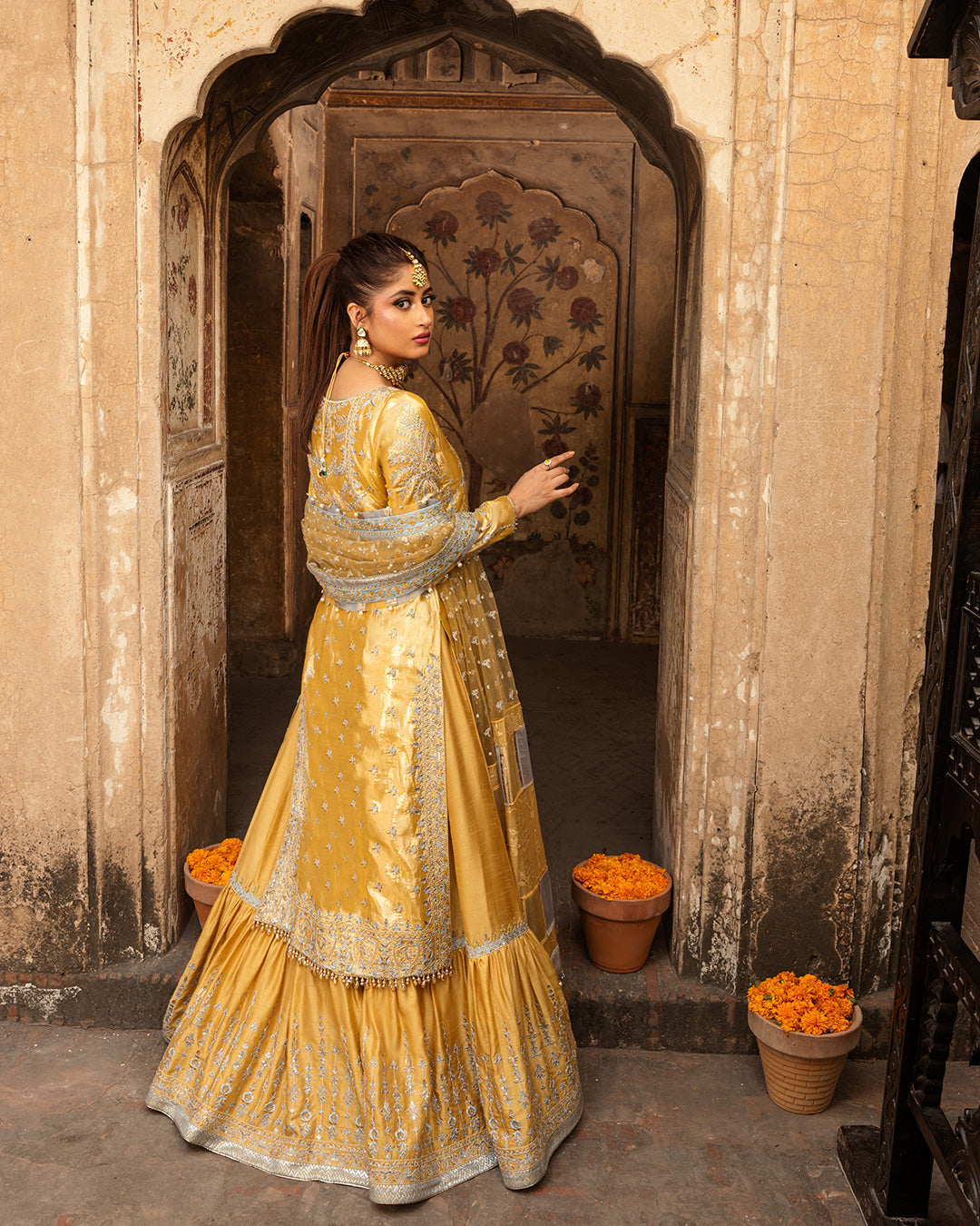 Faiza Saqlain | Nira Festive | Sozan by Faiza Saqlain - Designer Dress  - Type : Wedding Dress - Available at Libayah - 100% Original 