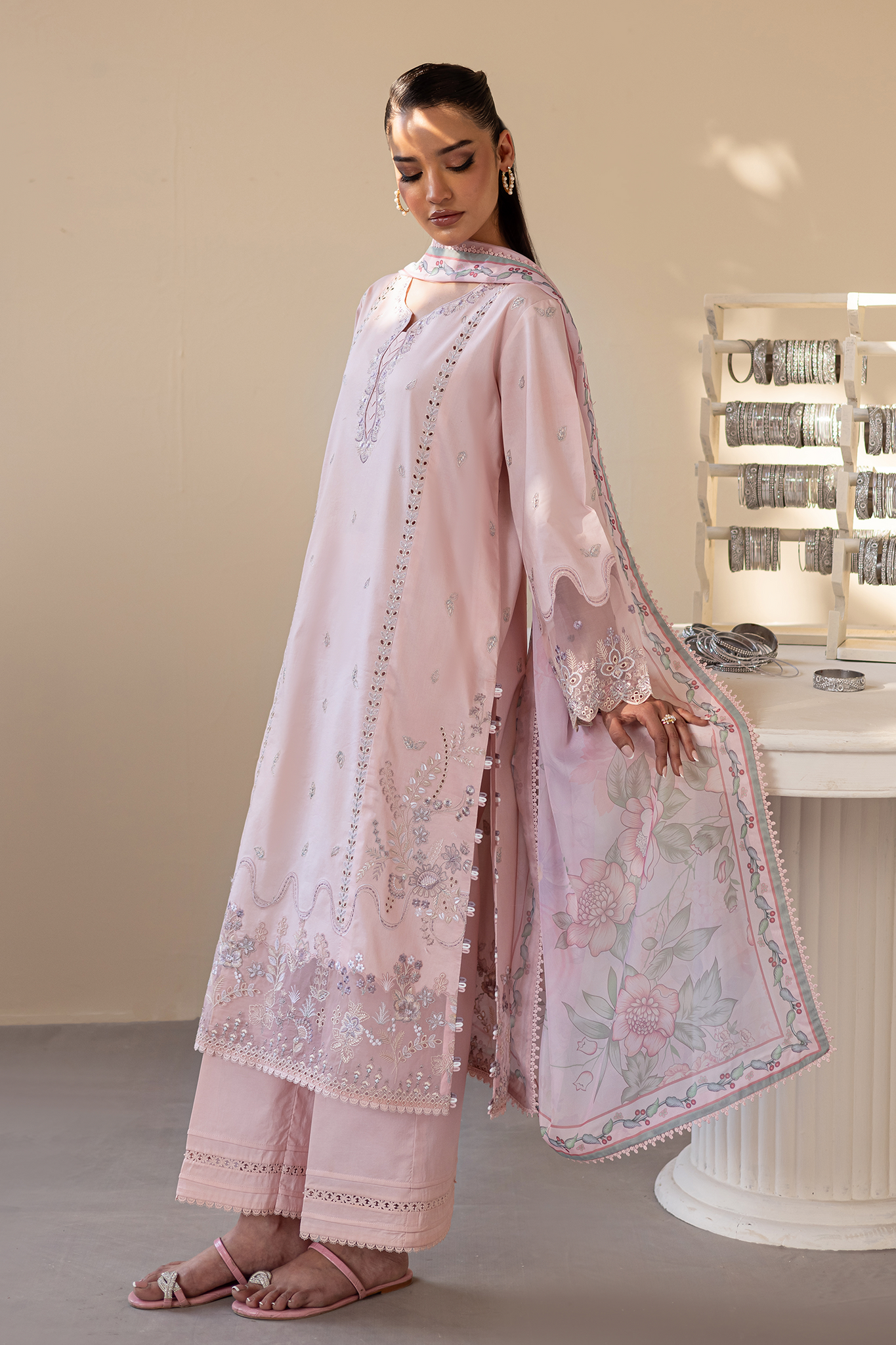 Seran | Nayab Eid Lawn | RANIA by Seran - Designer Dress - Type: Ladies Clothes - Available at Libayah - 100% Original