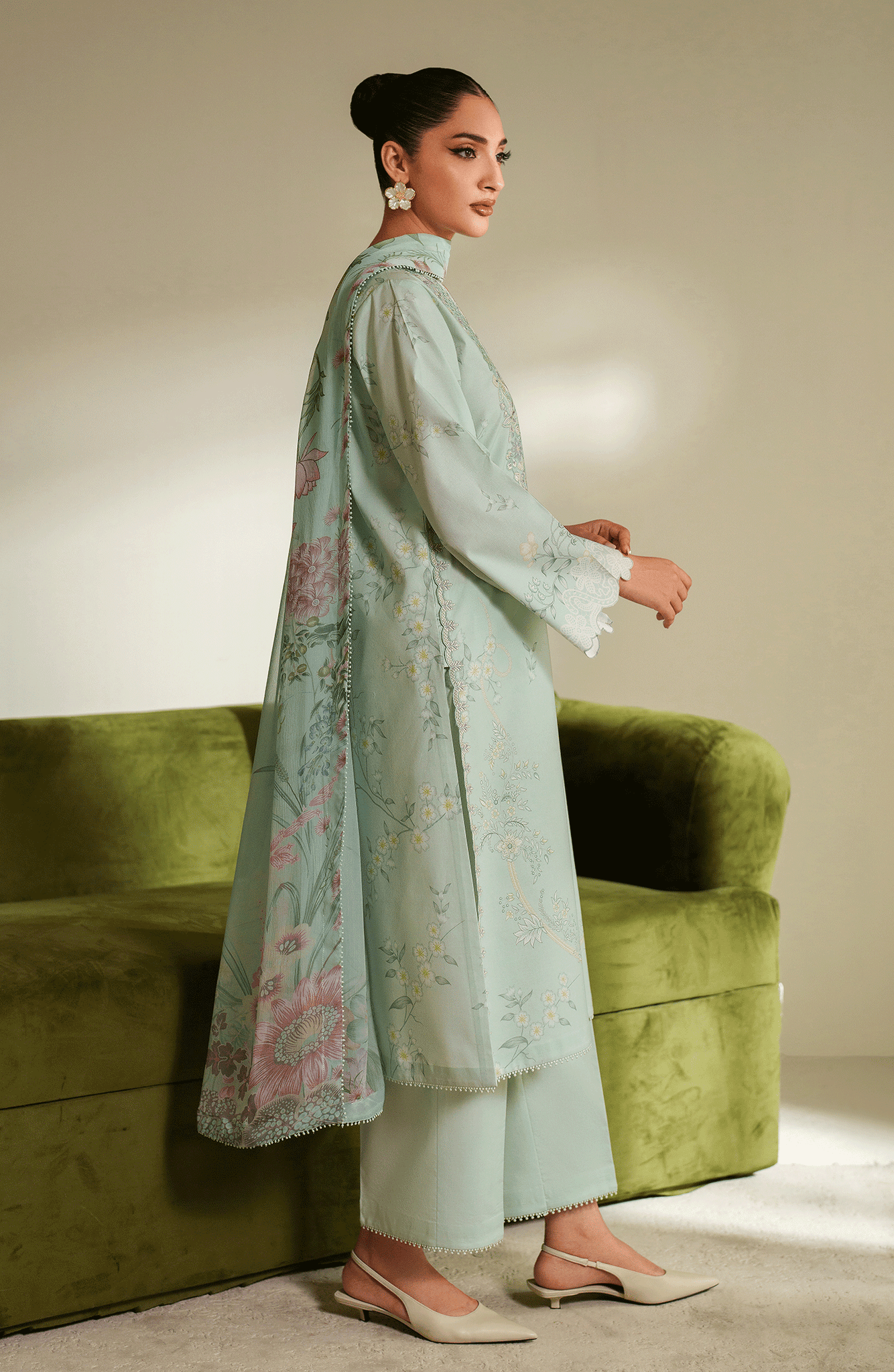 Seran | Ilara Cambric | SERENE by Seran - Designer Dress  - Type : Ladies Clothes - Available at Libayah - 100% Original 