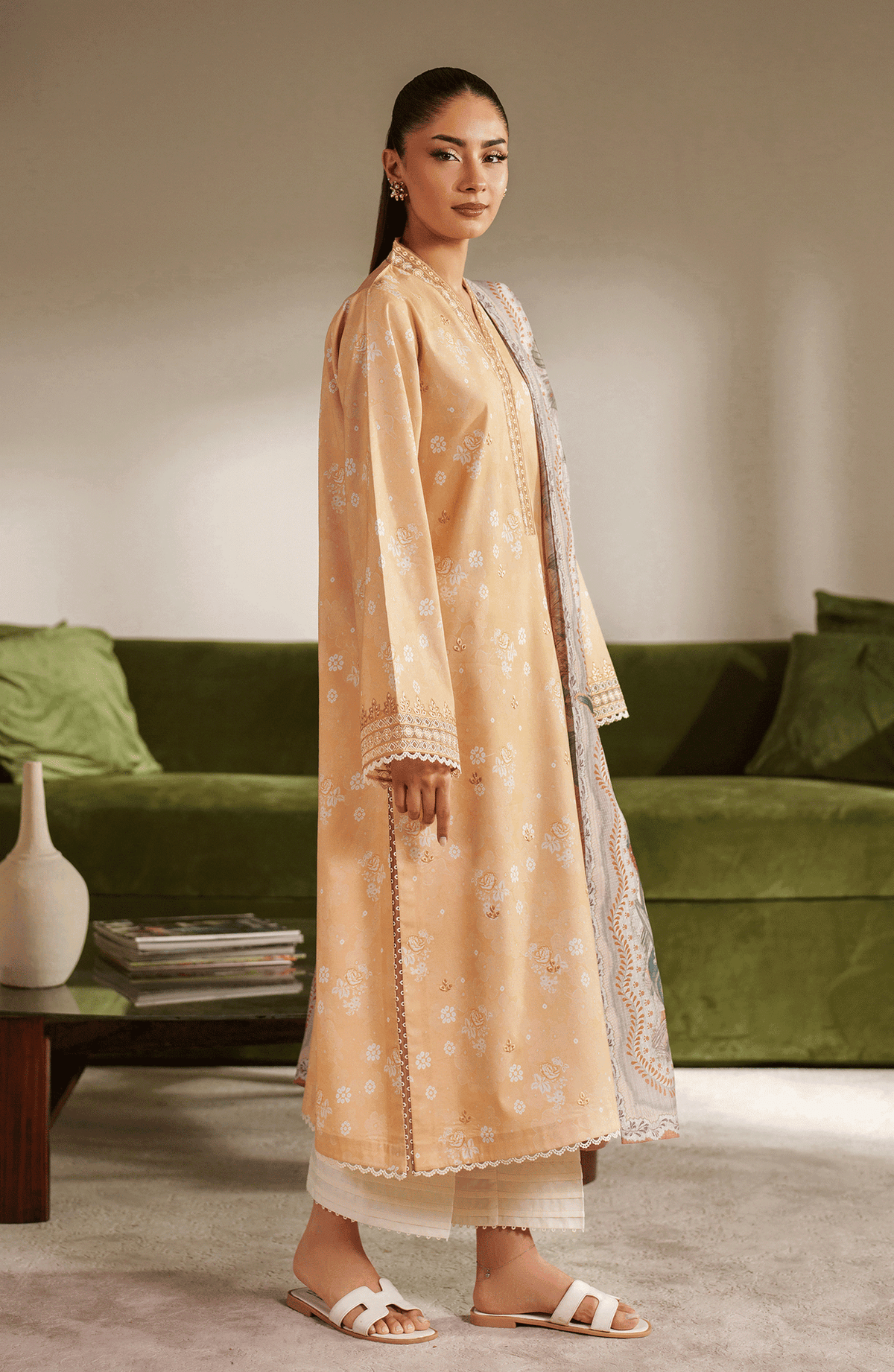 Seran | Ilara Cambric | SOLARIA by Seran - Designer Dress  - Type : Ladies Clothes - Available at Libayah - 100% Original 